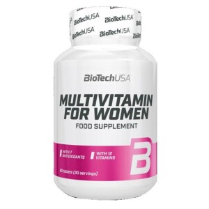 Product detail of Biotech USA Multivitamin For Women 60 tablet