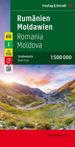 Product detail of AK 0905 Rumunsko - Moldavsko 1:500 000 / automapa
