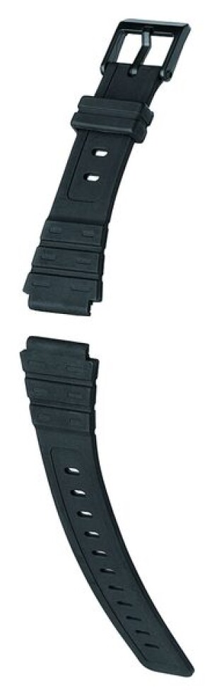 Product detail of Řemínek Hirsch Inline (NO QR) - černý - 18 mm - L – Standardní délka (doporučujeme) - 16 mm - Černá