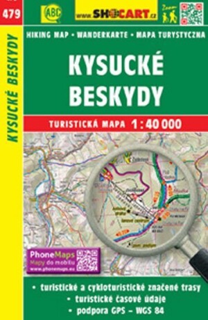 Product detail of SC 479 Kysucké Beskydy 1:40 000
