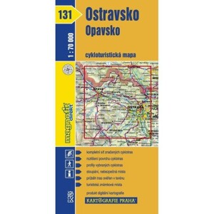 Product detail of 1: 70T(131)-Ostravsko,Opavsko (cyklomapa)