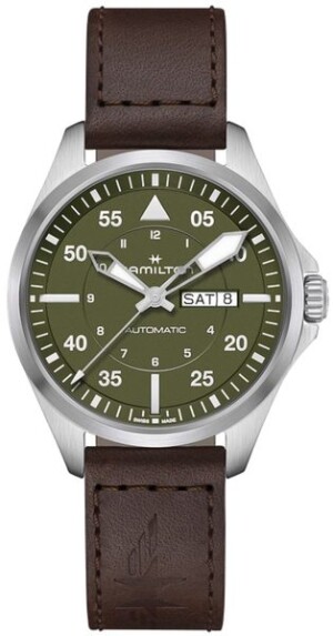 Product detail of Hamilton Khaki Aviation Pilot Day Date Auto H64635560