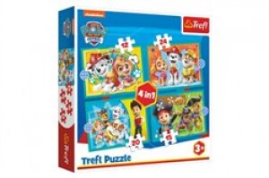Product detail of TREFL Tlapková patrola: Šťastný tým 4v1 12,15,20,24 dílků