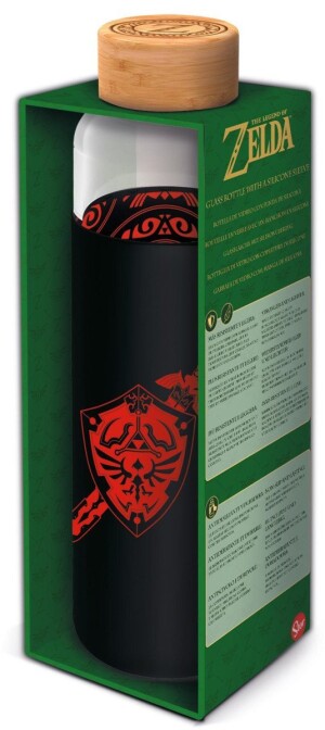 Product detail of Láhev na pití skleněná s návlekem Zelda 585 ml - EPEE