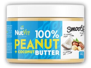 Product detail of Ostrovit Nutvit 100% peanut butter + coconut 500g