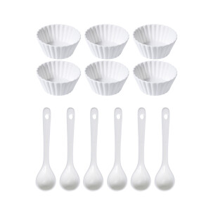 Product detail of Sada porcelánových misek Wave, 12 dílů