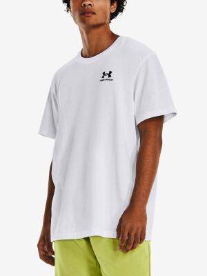 Product detail of Under Armour UA LOGO EMB HEAVYWEIGHT SS-WHT