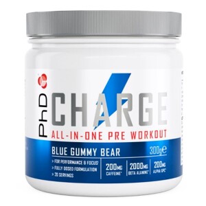 Product detail of PhD Nutrition  Charge Pre-Workout 300 g hroznové bonbóny