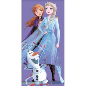 Product detail of Carbotex Dětská osuška Ledové Království Elsa Anna a Olaf, 70 x 140 cm