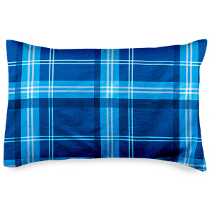 Product detail of 4Home Flanelový povlak na polštářek Blue plaid, 50 x 70 cm