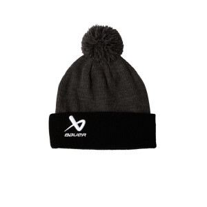 Product detail of Kulich Bauer  2Tone Knit Pom Black/Grey Žák (youth)