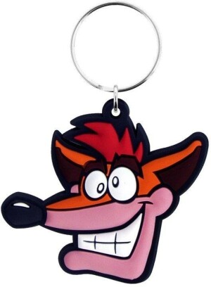 Product detail of Klíčenka gumová Crash Bandicoot - extra life - EPEE