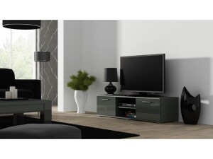 Product detail of Artcam TV stolek SOHO 140 cm Barva: Šedý/šedý lesk