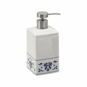 Product detail of GEDY CX8189 Cixi dávkovač mýdla na postavení, porcelán, bílá/modrá