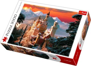 Product detail of Trefl Puzzle Neuschwanstein v zimě / 3000 dílků