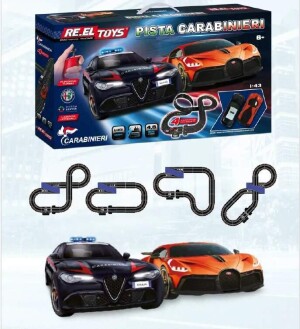 Product detail of RE.EL Toys autodráha pista Alfa Romeo Carabinier - Bugatti Divo 1:43