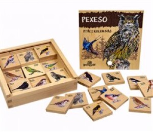 Product detail of Lesní svět Pexeso Klasické Ptáci kolem nás