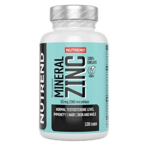 Product detail of Nutrend Mineral ZINC 100% Chelate 100 kapslí
