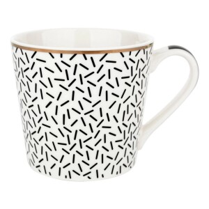 Product detail of Florina Porcelánový hrnek Black Avenue Astoria , 400 ml, černo-bílá