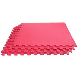 Product detail of Merco Colored Puzzle fitness podložka červená