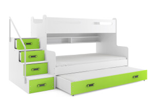 Product detail of BMS Dětská patrová postel s přistýlkou MAX 3 Barva: Zelená