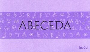 Product detail of Tahák do kapsy ABECEDA - Leváci - Radana Lencová