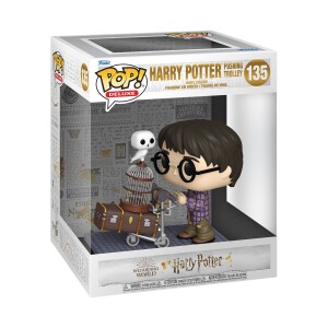 Product detail of Funko POP Deluxe: Harry Potter Anniversary - Harry Pushing Trolley