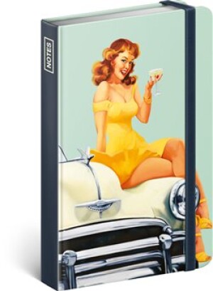 Product detail of Baagl Notes Pin–up Girls linkovaný 11 × 16 cm