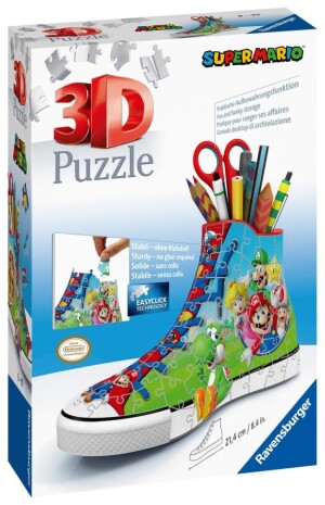 Product detail of Ravensburger 3D Puzzle - Kecka Super Mario 108 dílků
