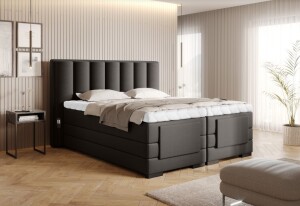 Product detail of Artelta Manželská postel VEROS Boxspring | elektrická polohovatelná 160 x 200 cm Barva: Flores 22