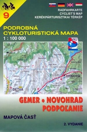 Product detail of Gemer.Novohrad.Podpolanie 9 cyklomapa