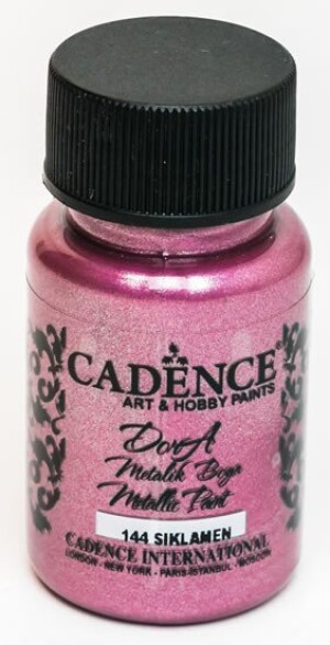 Product detail of Metalická akrylová barva Cadence Dora Metalic - cyklaménová / 50 ml