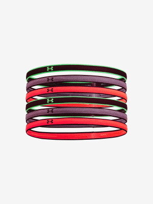 Product detail of Under Armour MINI Headbands černá(6PK) W červená 1286016-603