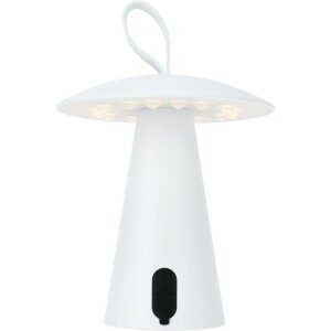 Product detail of Stolní venkovní přenosná LED lampa Boise, bílá, USB, 15 x 17 cm, plast