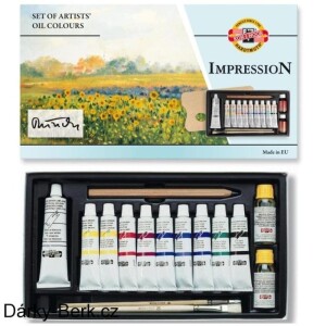 Product detail of Koh-i-noor barvy olejové sada IMPRESION 10 barev