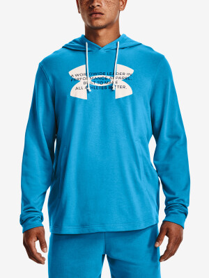 Product detail of Pánská mikina Under Armour  Rival Terry Logo Hoodie-BLU L