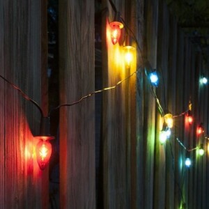 Product detail of Venkovní osvětlení Šiška barevná, 20 LED Filament žárovky, základní