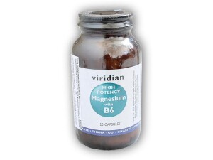 Product detail of Viridian High Potency Magnesium with B6 120 kapslí