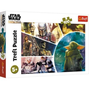 Product detail of Trefl Puzzle Star Wars - The Mandalorian: Baby Yoda / 100 dílků