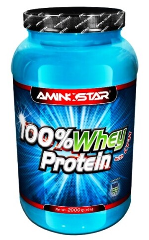 Product detail of Aminostar 100% Whey Protein with CFM 2000 g jahoda
