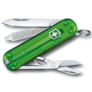Product detail of Nůž Victorinox Classic SD Transparent Colors Green Tea