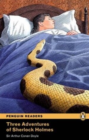 Product detail of Three Adventures of Sherlock Holmes. Penguin Readers Level 4 Intermediate - Arthur Conan Doyle