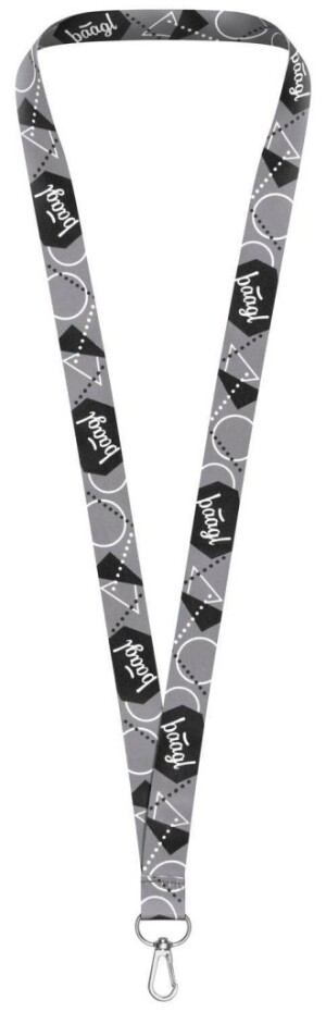Product detail of BAAGL Přívěsek na klíče dlouhý – lanyard, šedý