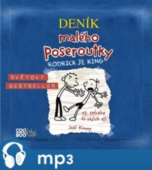 Product detail of Deník malého poseroutky 2, mp3 - Jeff Kinney
