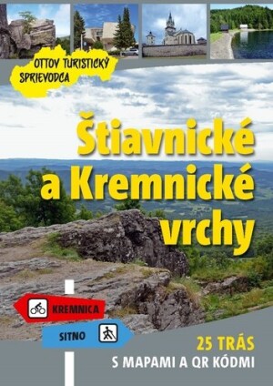 Product detail of Štiavnické a Kremnické vrchy Ottov turistický sprievodca