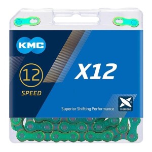 Product detail of Kmc X12 Aurora Zelený BOX řetěz