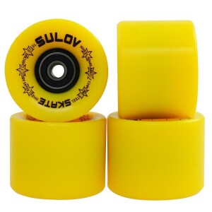 Product detail of Sulov Kolečka Penny board Neon Yellow 60 x 45mm 85a sada 4ks s ložisky