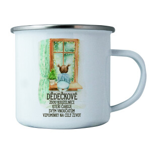 Product detail of Bohemia Gifts Plechový hrnek Dědečkové, 350 ml