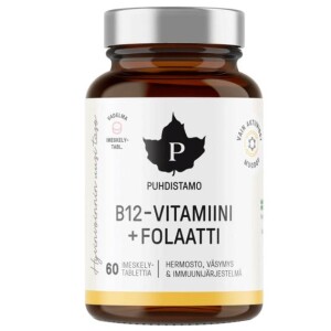 Product detail of Puhdistamo Vitamin B12 Folate 60 tablet