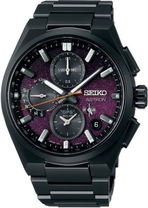 Product detail of Seiko Astron Dual-Time Chronograph SSH171J1 'Yozakura' Cherry Blossoms at Night Limited Edition
